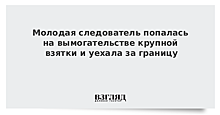 Молодая следователь попалась на вымогательстве крупной взятки и уехала за границу