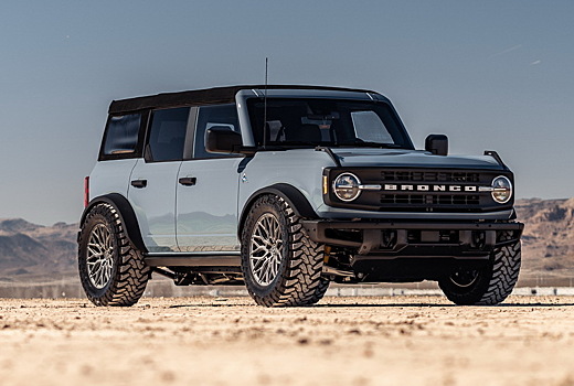 Внедорожник Ford Bronco обзавелся адаптивной пневмоподвеской