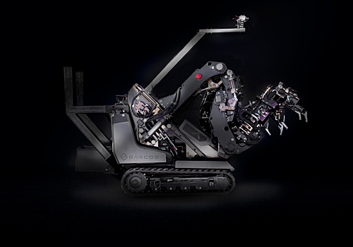 Это Guardian GT – управляемый робот с тактильной обратной связью