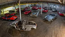 Двадцать пострадавших от урагана Ferrari выставили на продажу