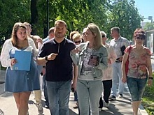 Сегодня глава управы района Савелки Игорь Костин провел обход территории