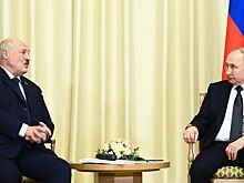 Путин начал встречу с Лукашенко в Бишкеке