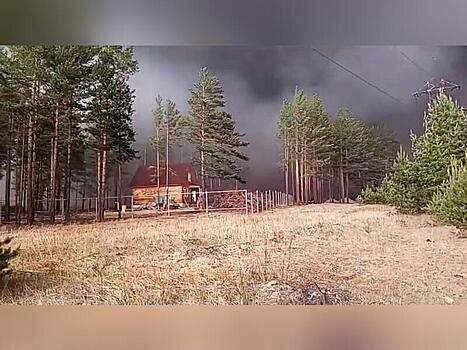 В Забайкалье продолжается большая операция по тушению пожара у Атамановки
