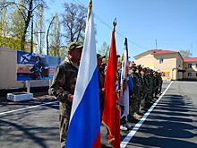 Более 20 оренбуржцев отправились на службу в зону СВО в составе батальона БАРС-6