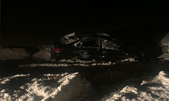 Младенец получил травмы в ДТП с "перевертышем" под Кемеровом