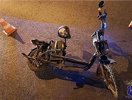 Пассажирка самоката госпитализирована после столкновения с иномаркой в Тольятти