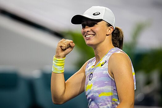 Свентек установила рекорд по лидерству в рейтинге WTA среди действующих игроков