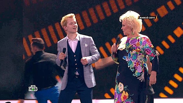 Выступление Игоря Лескова с Анне Вески в финале конкурса "Ты супер!" в Кремле