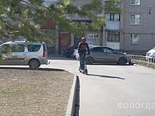 В Вологде участились случаи ДТП с участием самокатов