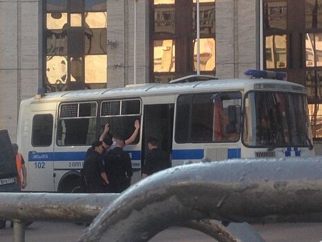 В Москве на акции против полицейского произвола задержали трех человек