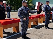 В Улан-Удэ более 20 росгвардейцев приняли присягу