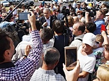 В Армянск приехали должностные лица, чтобы контролировать ситуацию