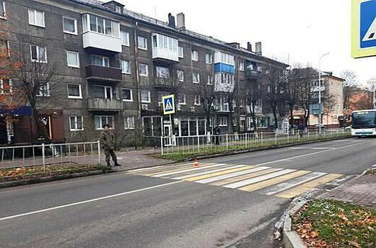 В Балтийске сбили 65-летнюю женщину, переходившую дорогу по «зебре»