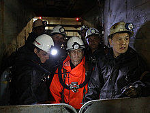 Спасен первый из девяти оставшихся в шахте «Мир» горняков