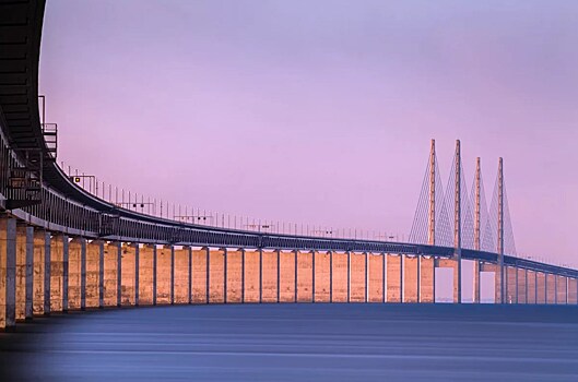 Мост-великан между Данией и Швецией