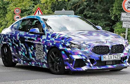 «Заряженный» BMW 2-Series Gran Coupe попался во время тестов