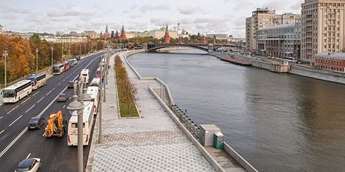 Все берега Москвы-реки благоустроят