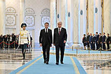 Токаев назвал визит Макрона в Казахстан историческим событием