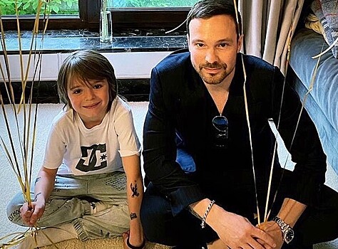 Алексей Чадов отвел сына в 1 класс