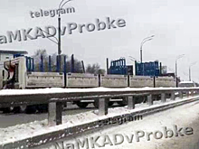 В Москве из-за автомобильной аварии перекрыли Новорязанское шоссе