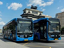 Два электробусных маршрута запустили в 11 районах Москвы