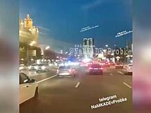 Машина сбила велосипедиста на Кутузовском проспекте в Москве