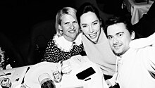 Полина Киценко, Ирина Зарькова и Дина Немцова на званом ужине Touch of Harmony от Bang & Olufsen