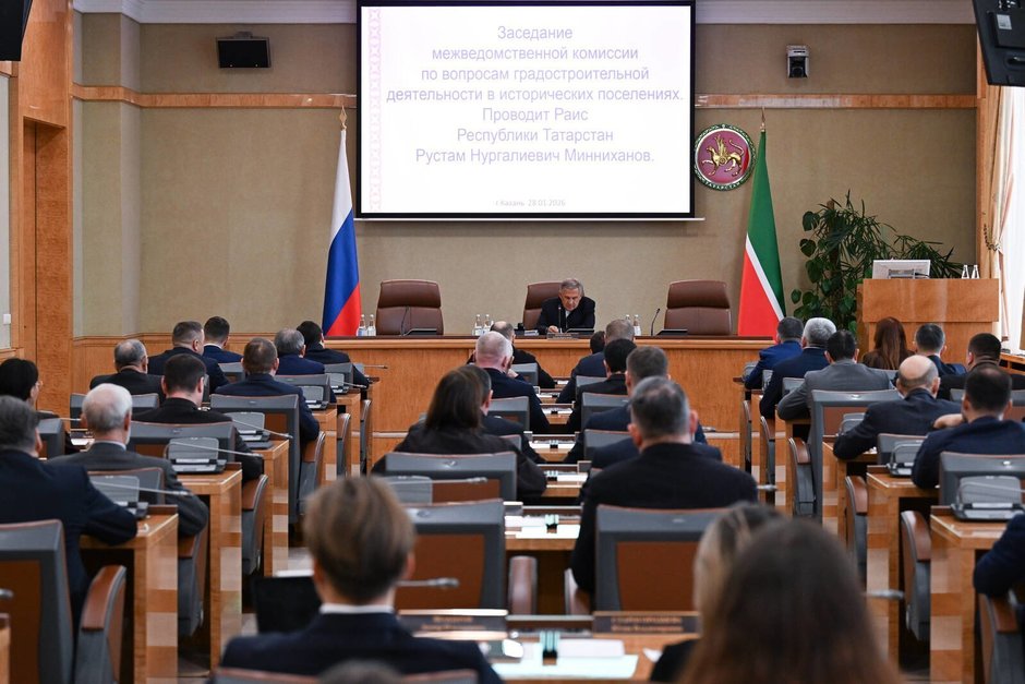 В Казани при участии раиса обсудили будущее исторических зданий Татарстана