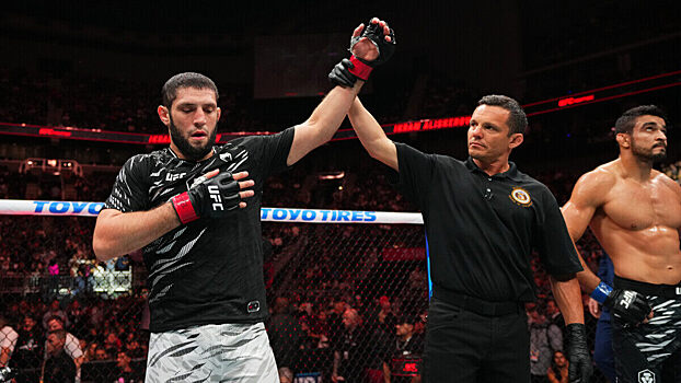 Российский боец Икрам Алискеров одержал победу на турнире UFC Fight Night