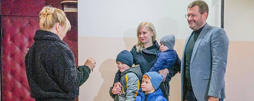 Директор детской школы искусств имени П.И. Чайковского получил служебную квартиру в г.о. Клин