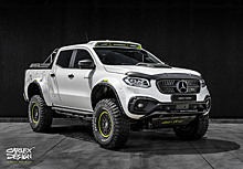 Тюнеры экстремально доработали пикап Mercedes-Benz X-Class