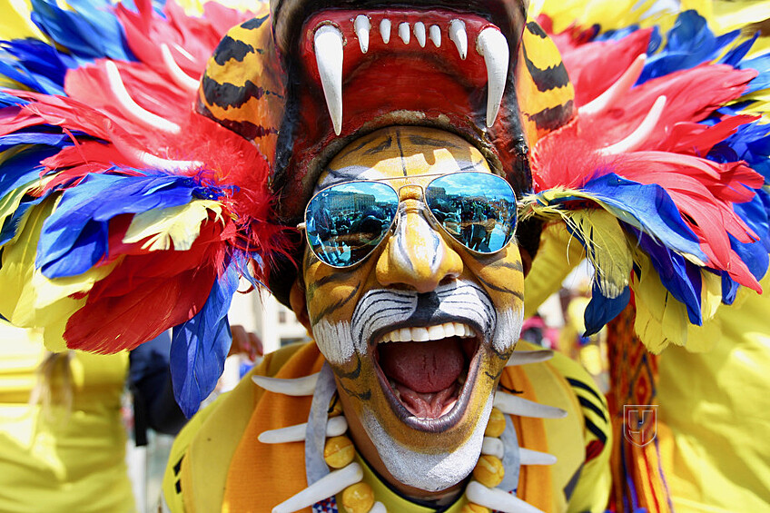 Болельщик сборной Колумбии