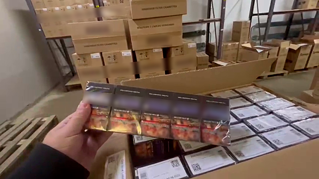 Свыше 420 тысяч пачек сомнительных сигарет изъяла полиция Кубани со склада в Краснодаре