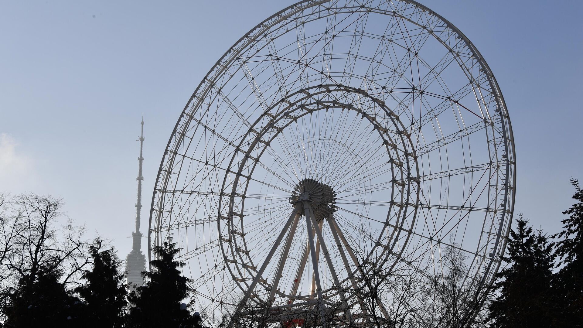 колесо в москве на вднх