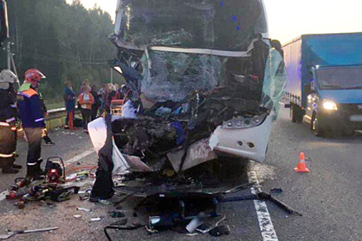 Более 20 человек пострадали в ДТП с автобусом и грузовиком во Владимирской области