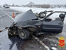 Два человека погибли в лобовом ДТП в Кемеровской области