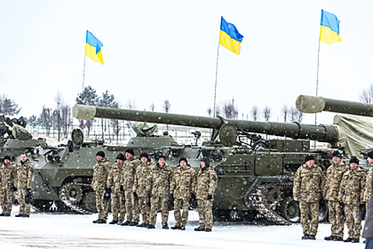 Стало известно о бронетехнике украинских силовиков у города Счастье в Донбассе