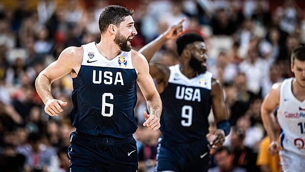 Сборная США одержала победу над командой Чехии в матче КМ по баскетболу