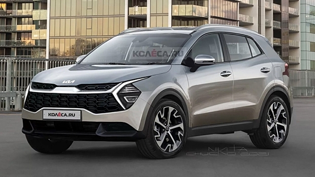 Обнародованы дизайнерские изображения нового KIA Sportage