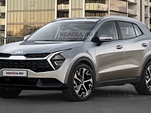 Обнародованы дизайнерские изображения нового KIA Sportage