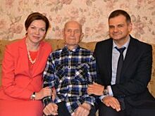 Главный федеральный инспектор побывал в гостях у 99-летнего фронтовика