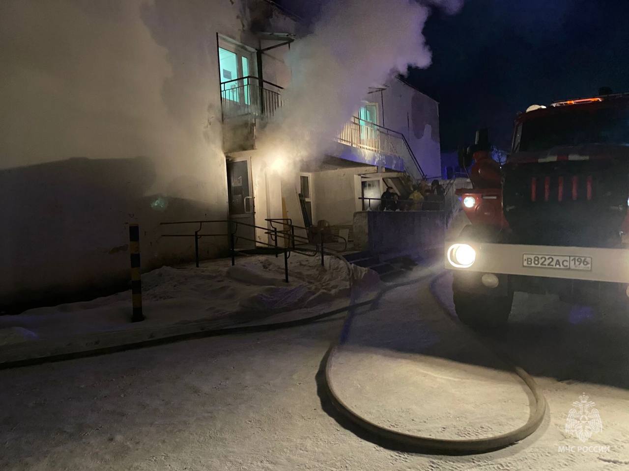 В госпитале для ветеранов войн на Урале произошел пожар