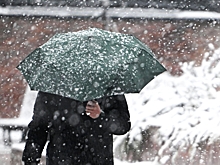 Москве в субботу пообещали небольшие дожди со снегом