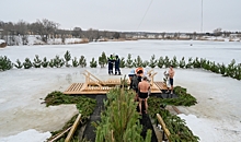 Волгоградские росгвардейцы обеспечили безопасность во время крещенских купаний