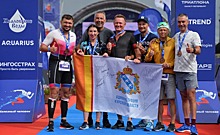 Курский губернатор участвует в открытых соревнованиях по триатлону «Медный Всадник»