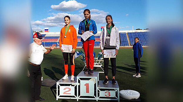 Юные легкоатлетки из Осетии стали призерами первенства России