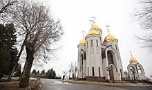 На Мамаевом кургане в Волгограде во время отпуска обвенчался участник СВО