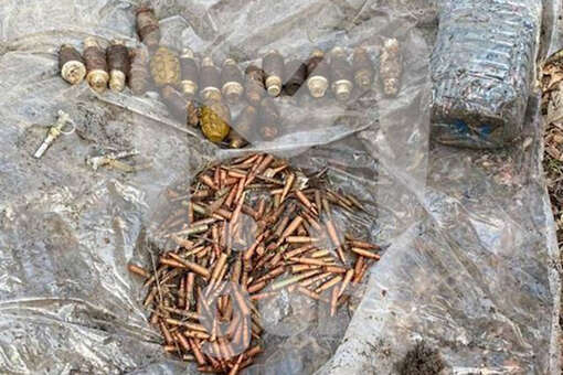 В Ингушетии у трассы нашли пакет с гранатами и 1 тыс. патронов