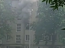 В Георгиевске загорелась квартира в многоэтажке