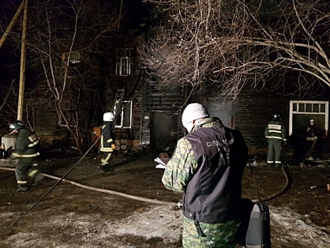 В российском городе на пожаре снова погибли дети